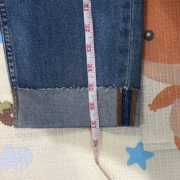 Isabel Maternity by Ingrid & Isabel Mid Blue Boyfriend Maternity Jeans - Picture 6 of 7